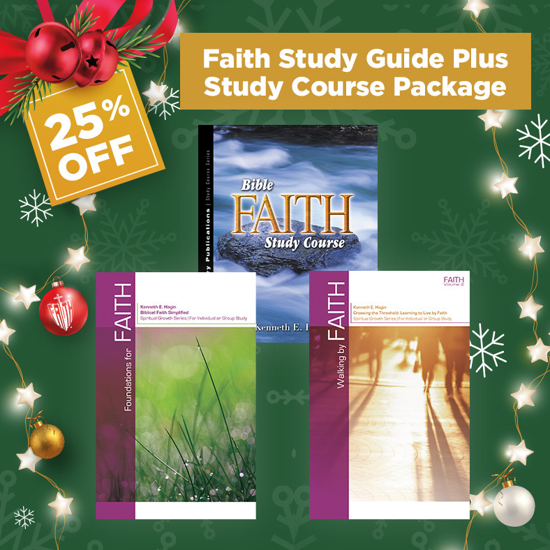 Faith Study Guide Package Plus Study Course Package