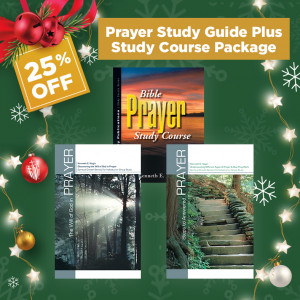 Prayer Study Guide Package PLUS Study Course PKG	